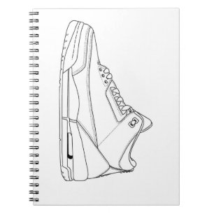 Jordan 3 Coloring Notebook