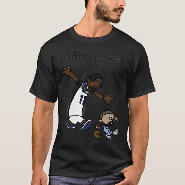 Jordan And Naz (Calvin And Hobbes) T-Shirt (Front)