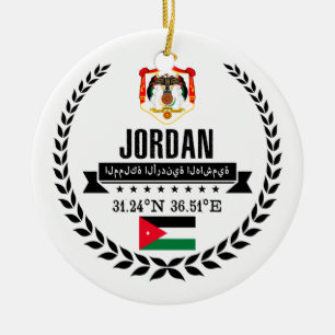 Jordan Ceramic Tree Decoration