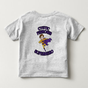 Jordan...Cystic Fibrosis Superhero Toddler T-Shirt