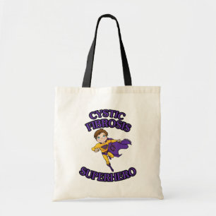 Jordan...Cystic Fibrosis Superhero Tote Bag
