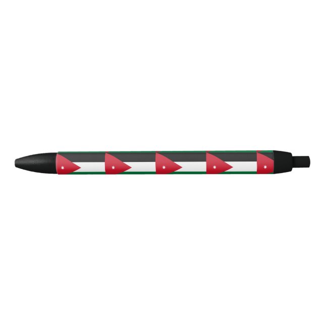 Jordan Flag Black Ink Pen (Front)