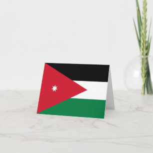 Jordan Flag Card