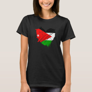 Jordan Flag I love Jordan is in my DNA for Jordan T-Shirt