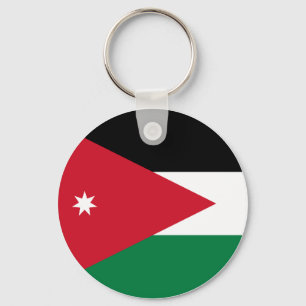 Jordan Flag Key Ring