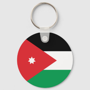 Jordan Flag Keychain