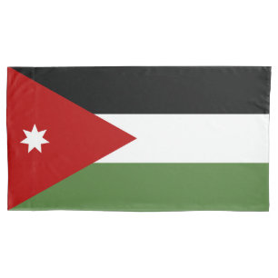 Jordan flag pillowcase