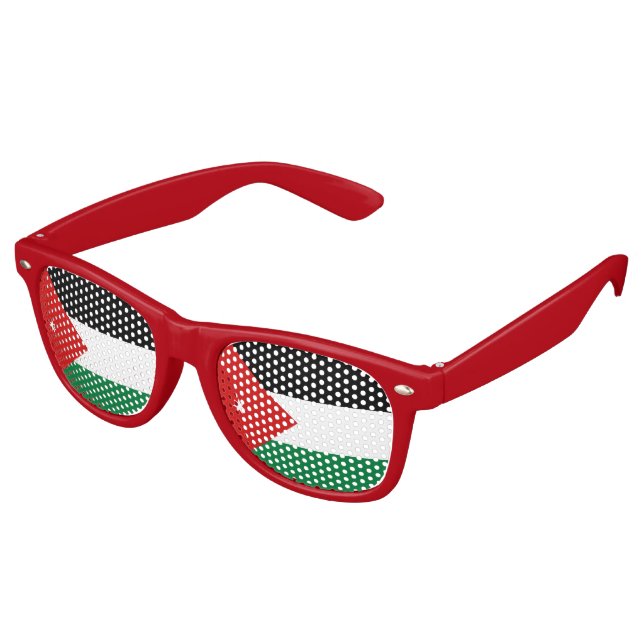 Jordan Flag Retro Sunglasses (Angled)