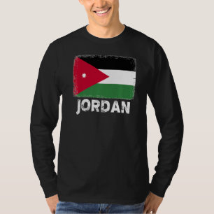 Jordan Flag Support Jordanian People Women Men T-Shirt
