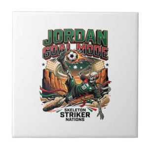 Jordan Goal Mode Skeleton Striker Nations Dynamic Ceramic Tile