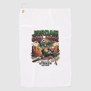Jordan Goal Mode Skeleton Striker Nations Dynamic Golf Towel