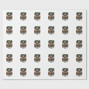 Jordan Goal Mode Skeleton Striker Nations Dynamic Wrapping Paper
