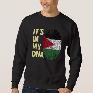 Jordan In My Dna Jordanian Flag Team Jordan Sweatshirt