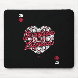 Jordan Luplow Of Hearts Sell Player Arizona Valent Mouse Pad