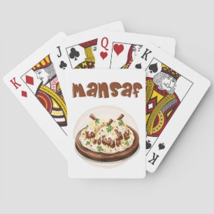 Jordan Mansaf Jameed منسف جميد كركي Playing Cards