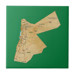 Jordan Map Tile