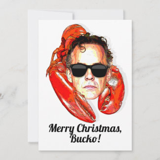 Jordan Peterson Merry Christmas, Bucko! Holiday Card