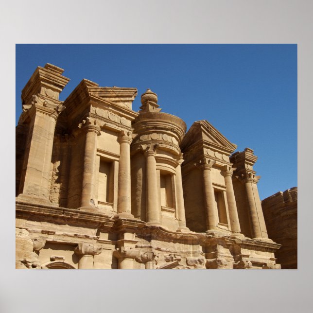 Jordan, Petra, The Monastery, Al Deir. 2 Poster (Front)