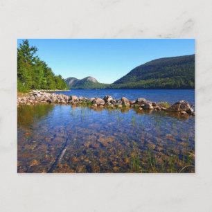 Jordan Pond I at Acadia National Park Postcard