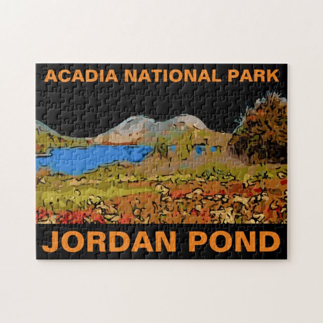 JORDAN POND JIGSAW PUZZLE (Horizontal)