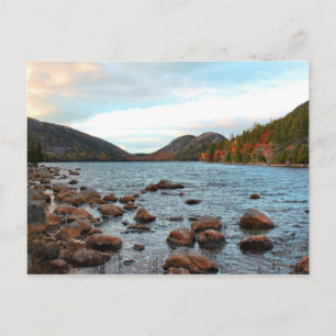 'Jordan Pond & the Bubbles' Postcard