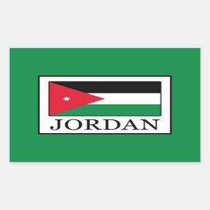 Jordan Rectangular Sticker