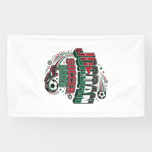 Jordan Soccer 2026 Soccer Bold Country Typography Banner