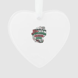 Jordan Soccer 2026 Soccer Bold Country Typography Ornament