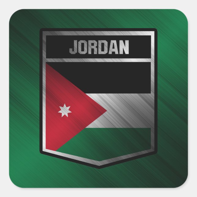 Jordan Square Sticker (Front)
