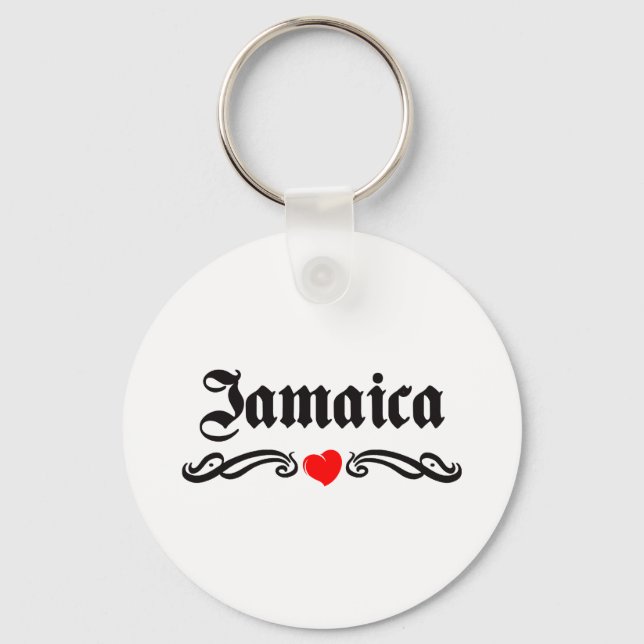 Jordan Tattoo Style Key Ring (Front)