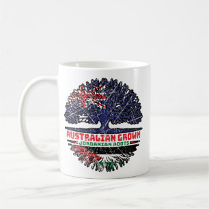 Jordanian Jordan Australian Australia Tree Roots Coffee Mug