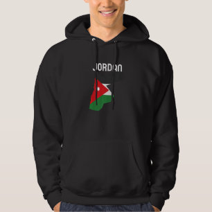 Jordanian Jordan Flag Jordanian Independence Day Hoodie