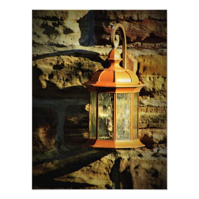 "Jordan's Lamp" Photo Print (Front)