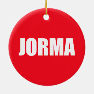 Jorma Ceramic Ornament