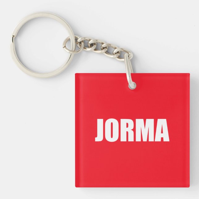Jorma Key Ring (Front)