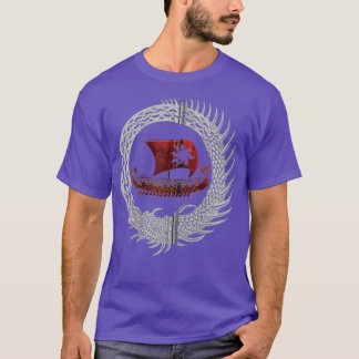 Jormungandr Vikings Dragon Ship Viking Myths Gift  T-Shirt