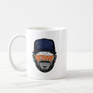 Jose Altuve Player Silhouette Coffee Mug