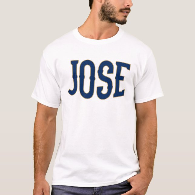 Jose Alvarado - New Orleans Basketball T-Shirt (Front)