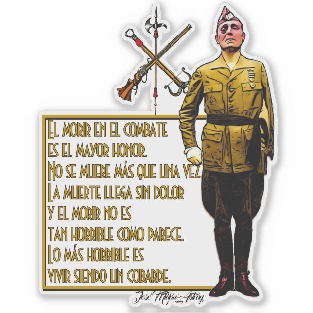 José Millán-Astray (Front)