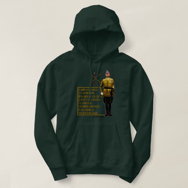 José Millán-Astray Hoodie (Design Front)
