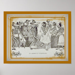 José Posada-El jarabe en ultratumba 14.24" x 11"   Poster