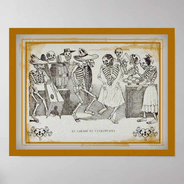 José Posada-El jarabe en ultratumba 14.24" x 11"   Poster (Front)