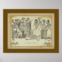 José  Posada-El jarabe en ultratumba 18"x14.5"