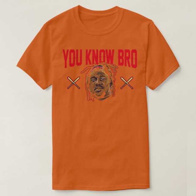 Jose Ramirez You Know Bro T-Shirt (Design Front)