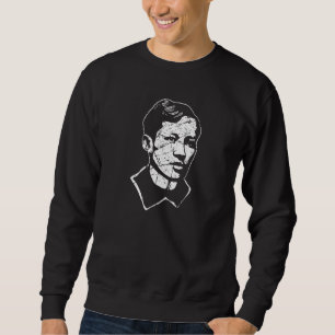 Jose Rizal Philippines Filipino American History M Sweatshirt