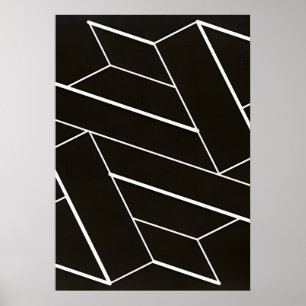 Josef Albers art style Poster