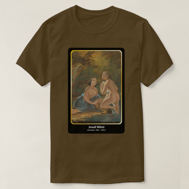 Josef Msl Austrian 1821 1851 classical art T-Shirt (Design Front)