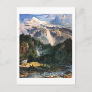 Joseph Anton Koch - Schmadribach Wasserfall, 1822 Postcard