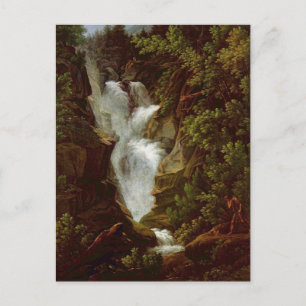 Joseph Anton Koch, Wasserfall, 1796 Postcard