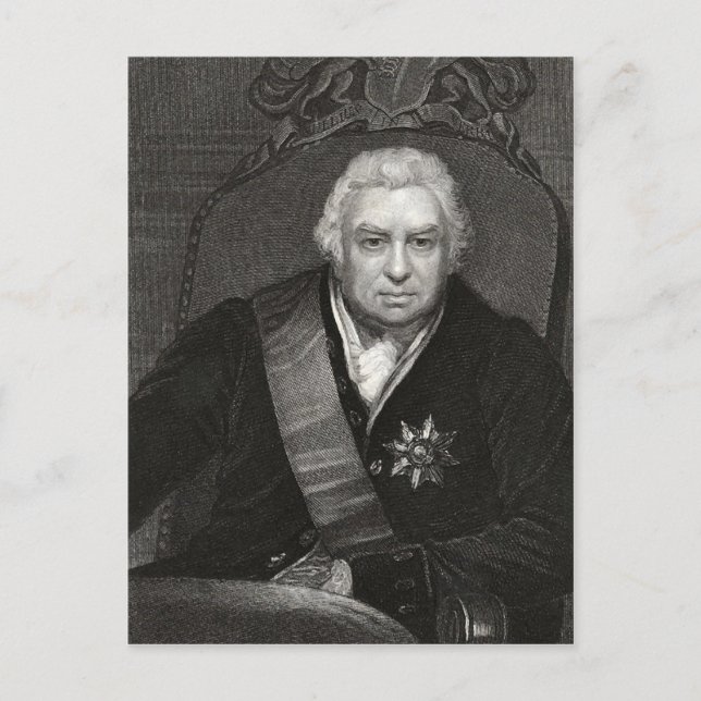 Joseph Banks Postcard (Front)